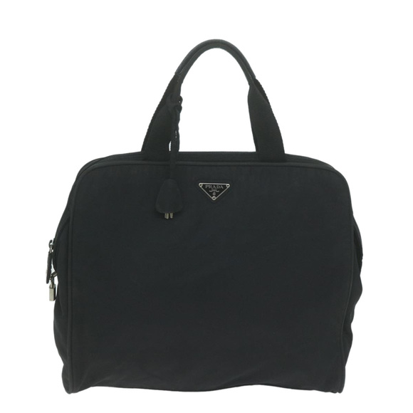 PRADA Hand Bag Nylon Black Auth 65890 - Picture 13 of 16